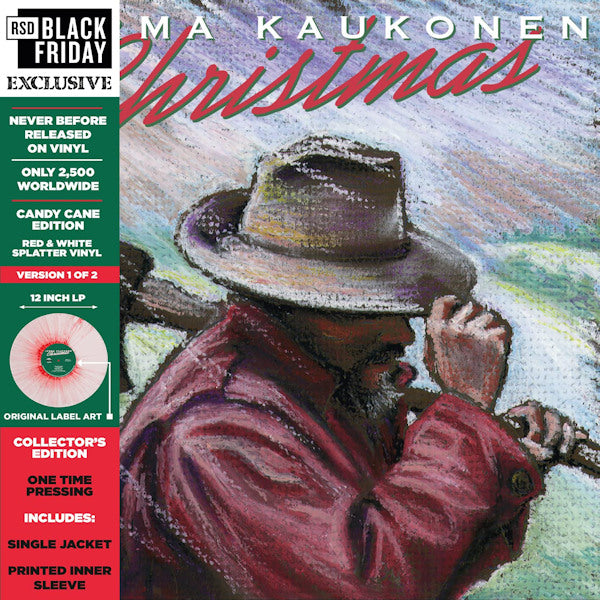 Jorma Kaukonen - Christmas (Splatter Red & White Vinyl / Blf 21, Coloured Vinyl LP)