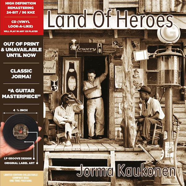 Jorma Kaukonen - The land of heroes (CD)