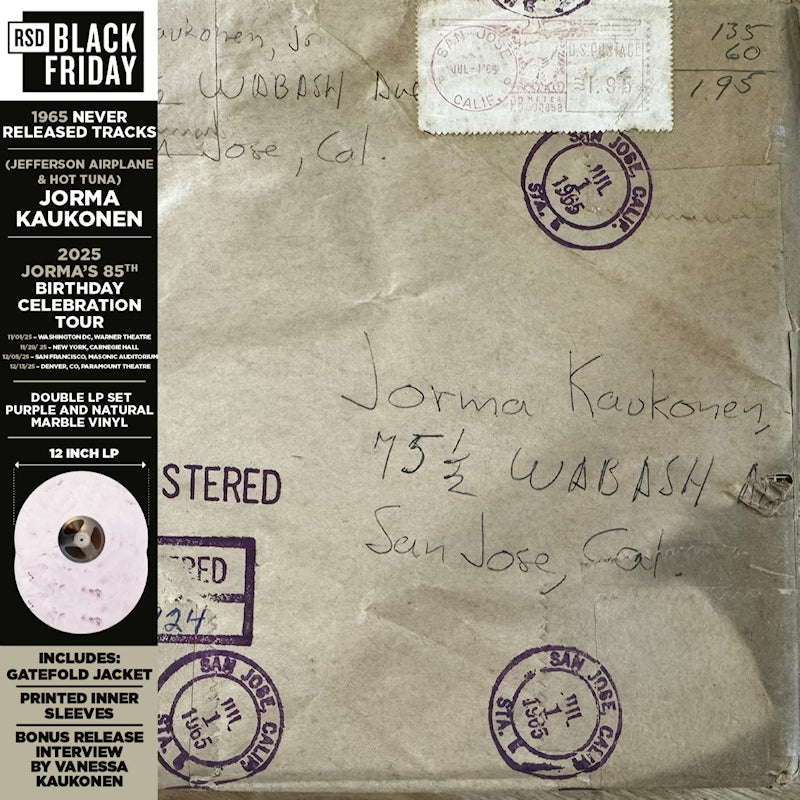 Jorma Kaukonen - Wabash avenue (Coloured Vinyl, Black Friday LP)