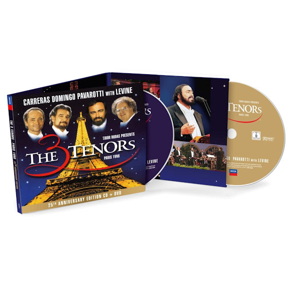 Jose Carreras, Placido Domingo, Luciano Pavarotti - The three tenors paris 1998 - 25th anniversary- (.. - Paris 1998 / 25th Anniversary CD+DVD video)