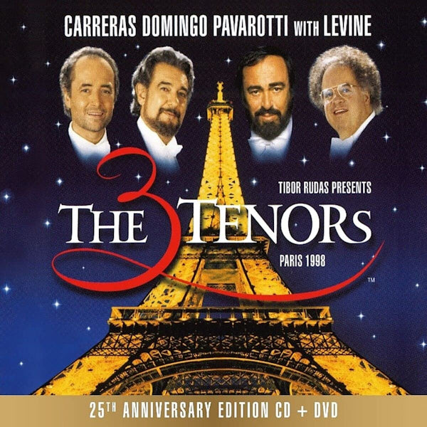 Jose Carreras, Placido Domingo, Luciano Pavarotti - The three tenors paris 1998 - 25th anniversary- (.. - Paris 1998 / 25th Anniversary CD+DVD video)