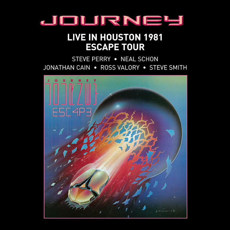 Journey - Live in houston 1981: escape tour (.. Houston 1981: the Escape Tour / 180gr., Gatefold Sleeve, High Quality LP)