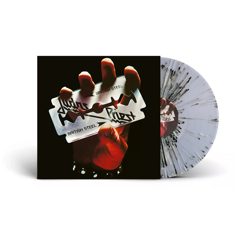 Judas Priest - British steel (Black & White Splatter, Coloured Vinyl, Reissue LP)