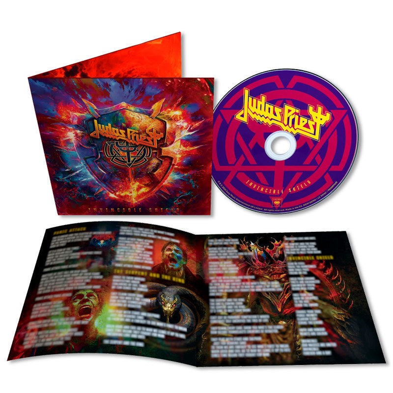 Judas Priest - Invincible shield (.. Shield / Incl. 12pg. Booklet, Softpack CD)