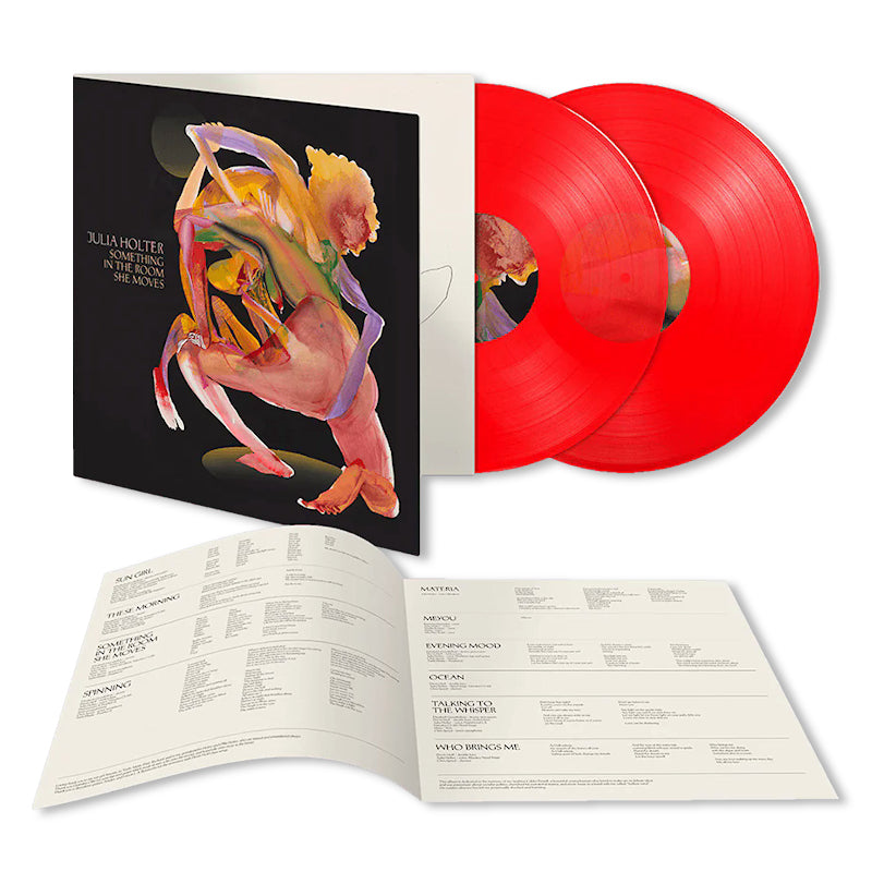 Holter, Julia - Something in the room she moves (Red, Gatefold Sleeve, Insert, Download Code, Coloured Vinyl, Limited Edition LP)