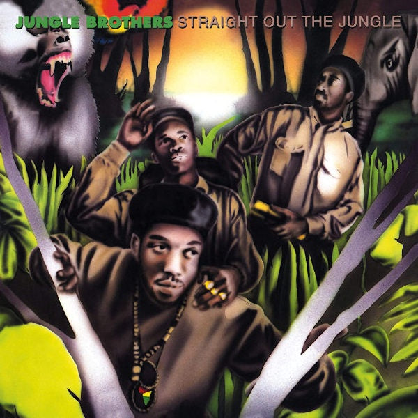 Jungle Brothers - 7- straight out of the jungle/black is black (12-inch maxi-single)