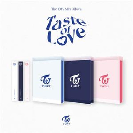 Twice - Taste of love (10th Mini Album / 3 Versions / Incl. Photo Cards CD)