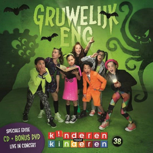 Kinderen Voor Kinderen - Deel 38 gruwelijk eng! & live in concert (CD)