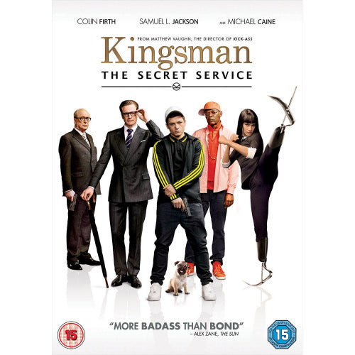 Movie - Kingsman: secret service (Uk Import //W/ Colin Firth, Samuel L. Jackson DVD movie)