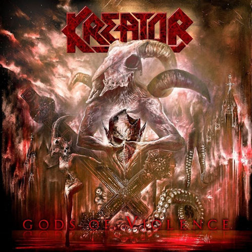Kreator - Gods of violence (Bluray : Live At Wacken 2014, Digipak, CD+Bluray blu ray movie)