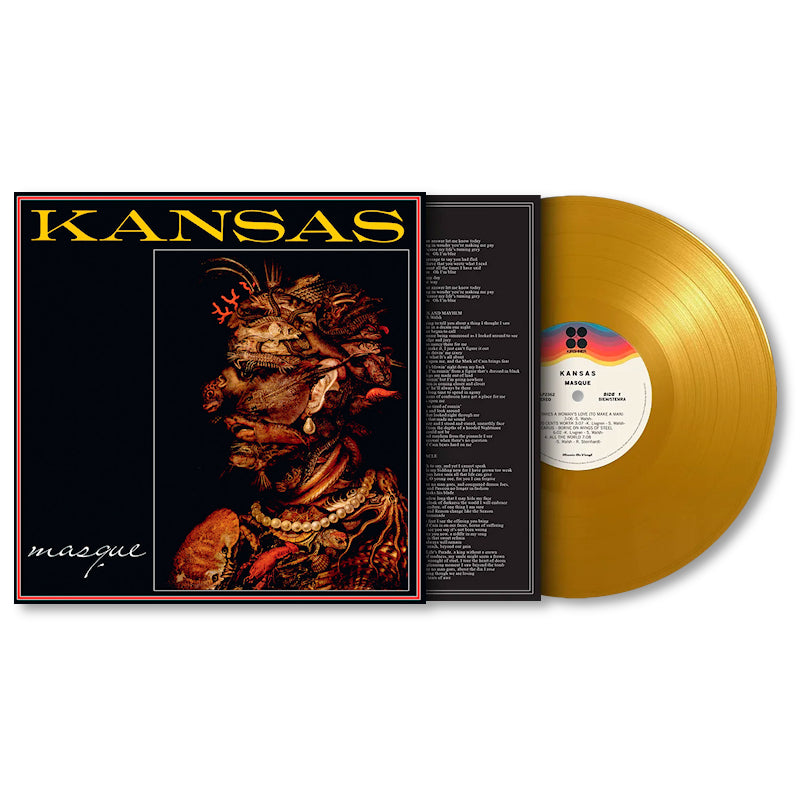 Kansas - Masque (High Quality, Insert, Coloured Vinyl, Anniversary Edition, Limited Edition LP)