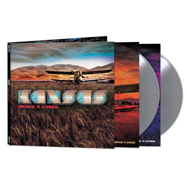 Kansas - Somewhere to elsewhere (.. Elsewhere / Silver Coloured Vinyl, Coloured Vinyl, Limited Edition LP)