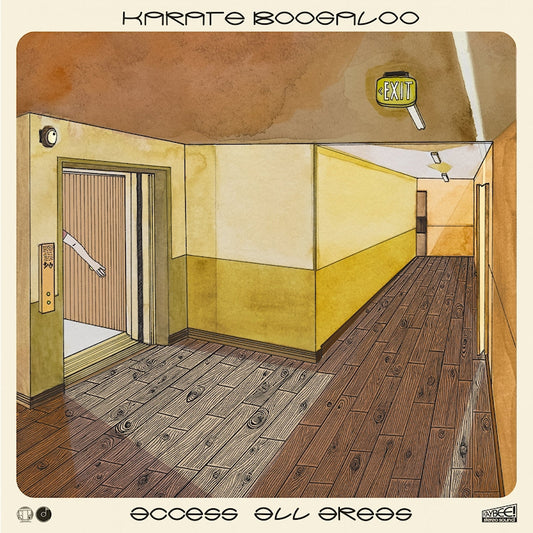 Karate Boogaloo - Access all areas (pastel pink) (LP)