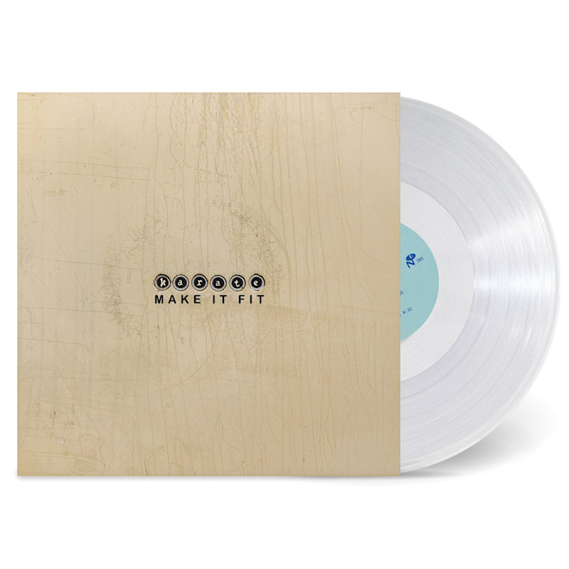Karate - Make it fit (bleach clear) (White Clear, Coloured Vinyl LP)