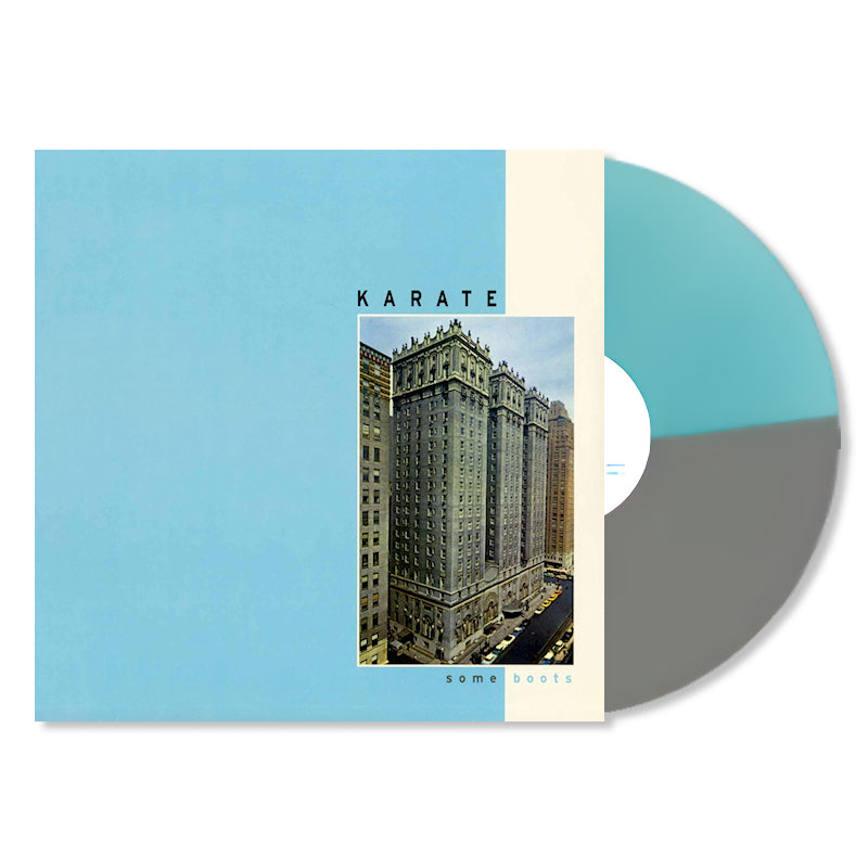 Karate - Some boots (ice or ground) (Light Blue Grey, Transparent, Coloured Vinyl LP)