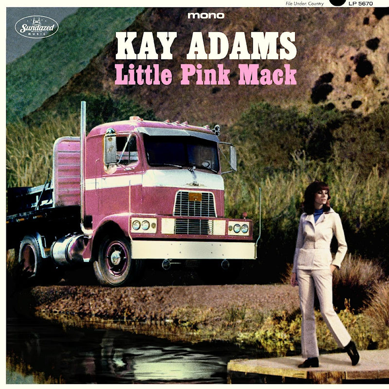 Kay Adams - Little pink mack (Pink, Insert, Coloured Vinyl LP)