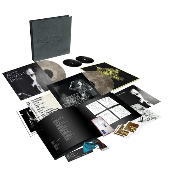 Keith Richards - Main offender (Marbled Vinyl/ 3lp+2cd+Book+Merch, Coloured Vinyl, Box Set, Lp+CD LP)
