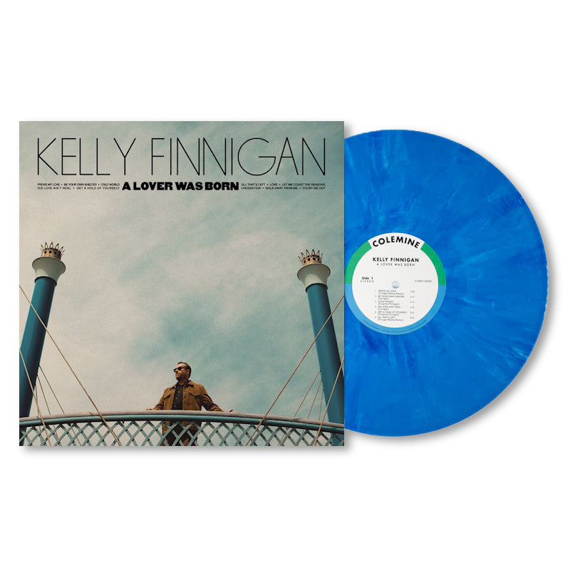 Kelly Finnigan - A lover was born (cyan blue) (Cyan Blue, Coloured Vinyl LP)