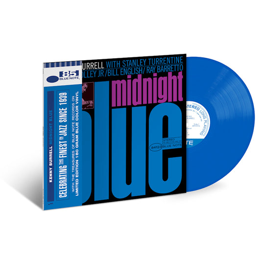 Kenny Burrell - Midnight blue (Blue 180g, High Quality, Coloured Vinyl, Reissue, Limited Edition LP)