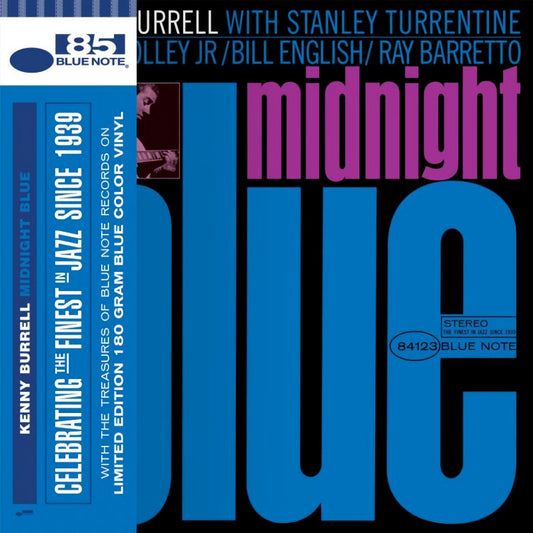 Kenny Burrell - Midnight blue (Blue 180g, High Quality, Coloured Vinyl, Reissue, Limited Edition LP)