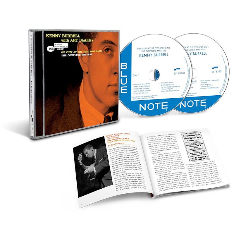 Kenny Burrell & Art Blakey - On view at the five spot cafe: the complete master (Booklet, Reissue, Remastered, Expanded Edition CD)