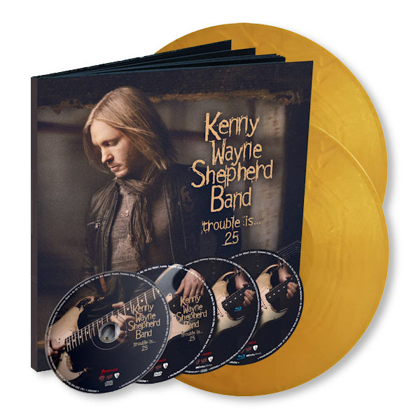Kenny Wayne Shepherd Band - Trouble is... 25 (25th Anniversary Edition / 2lp+CD+Dvd+2blry+Book /48pgs, Earbook LP)