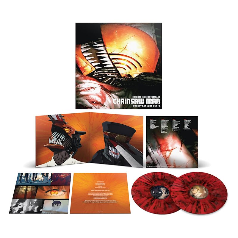 Kensuke Ushio - Chainsaw man (original series soundtrack) (Original Series Soundtrack, Gatefold Sleeve, Obi Strip, Coloured Vinyl LP)