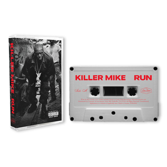 Killer Mike - Run (Transparent Red Shell muziekcassette)