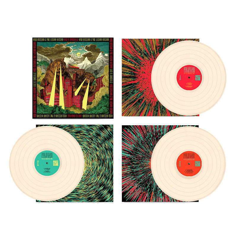 King Gizzard & The Lizard Wizard - Live in asheville '19 (.. Asheville '19 / 180gr. Bone Coloured 62x62cm Poster, Coloured Vinyl, High Quality, Limited Edition, Box Set LP)