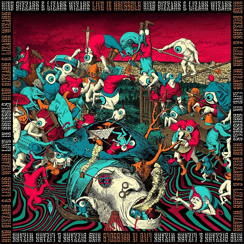 King Gizzard & The Lizard Wizard - Live in brussels '19 (High Quality, Box Set LP)