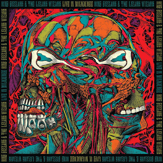 King Gizzard & The Lizard Wizard - Live in milwaukee (High Quality, Transparent, Coloured Vinyl, Box Set LP)
