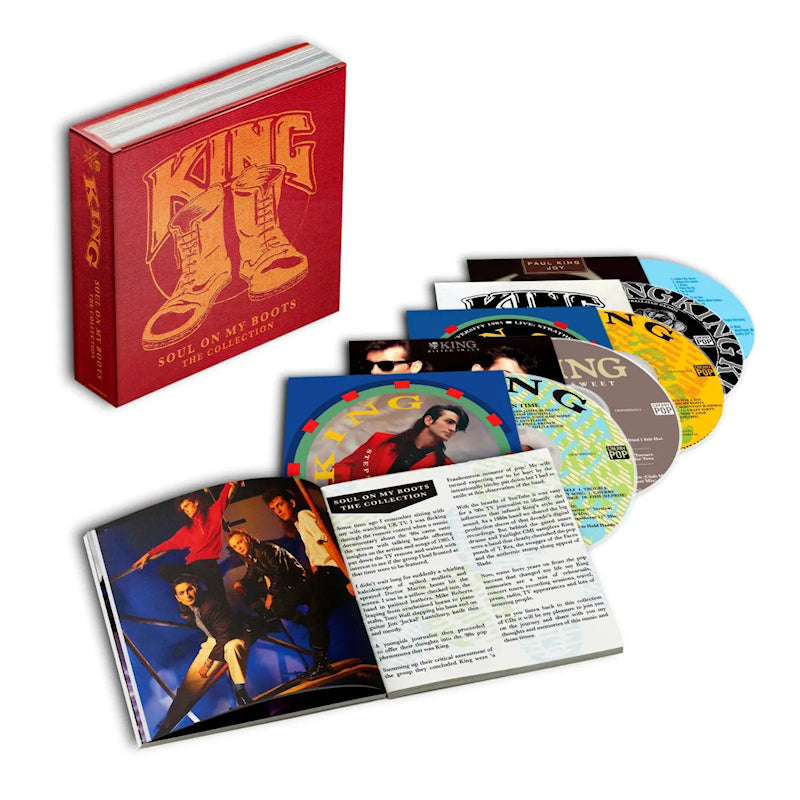 King - Soul on my boots: the collection (Clamshell Box, Box Set CD)