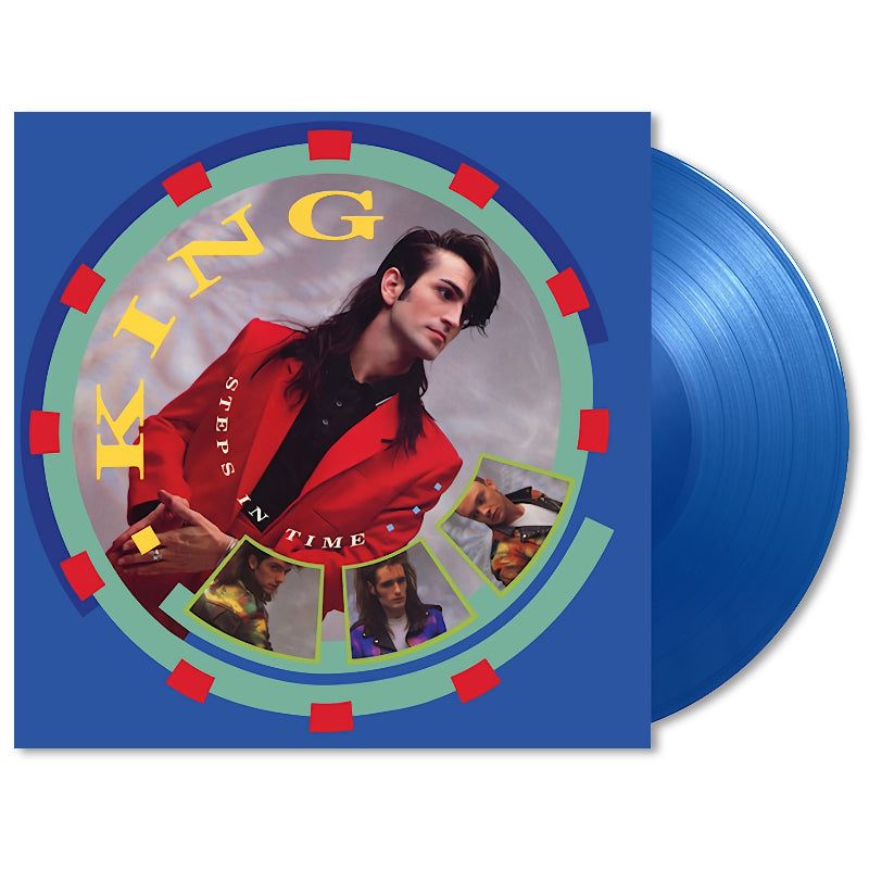 King - Steps in time (Blue 180g, High Quality, Transparent, Coloured Vinyl, Insert LP)
