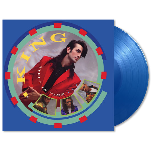 King - Steps in time (Blue 180g, High Quality, Transparent, Coloured Vinyl, Insert LP)
