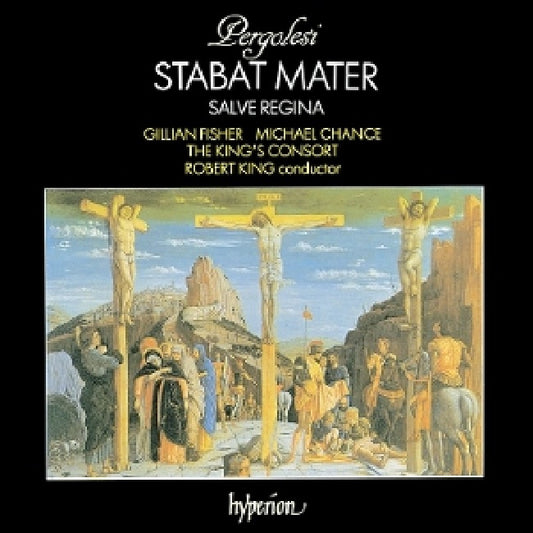 Robert King The King 's Consort - Pergolesi: stabat mater; salve regina in a minor (High Quality LP)