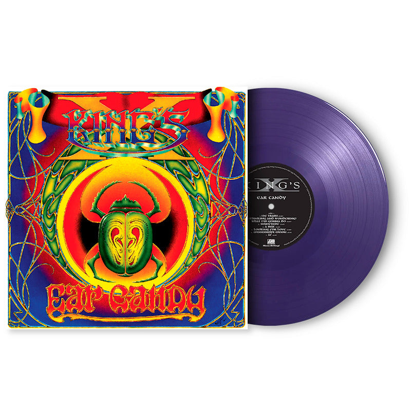 King's X - Ear candy (Purple 180g, High Quality, Gatefold Sleeve, Coloured Vinyl LP)