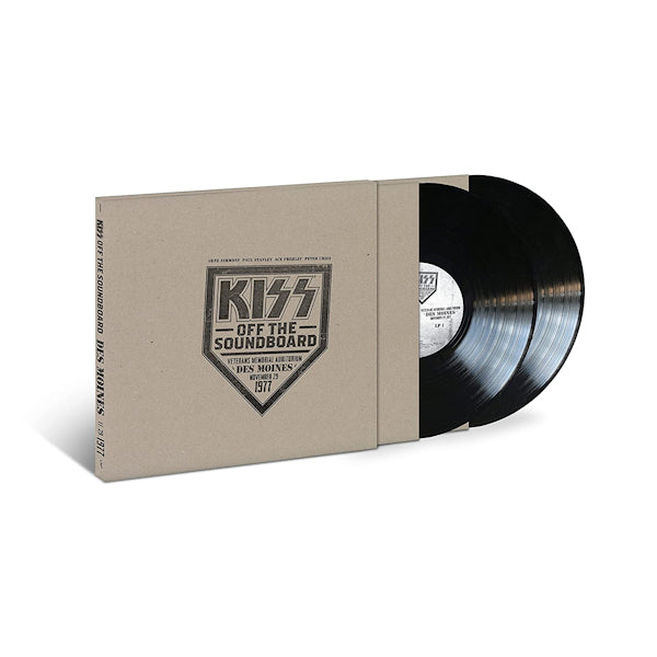 Kiss - Kiss off the soundboard: des moines november 29, 1977 (..Soundboard: Live In Des Moines / 180gr. / German Logo, High Quality LP)
