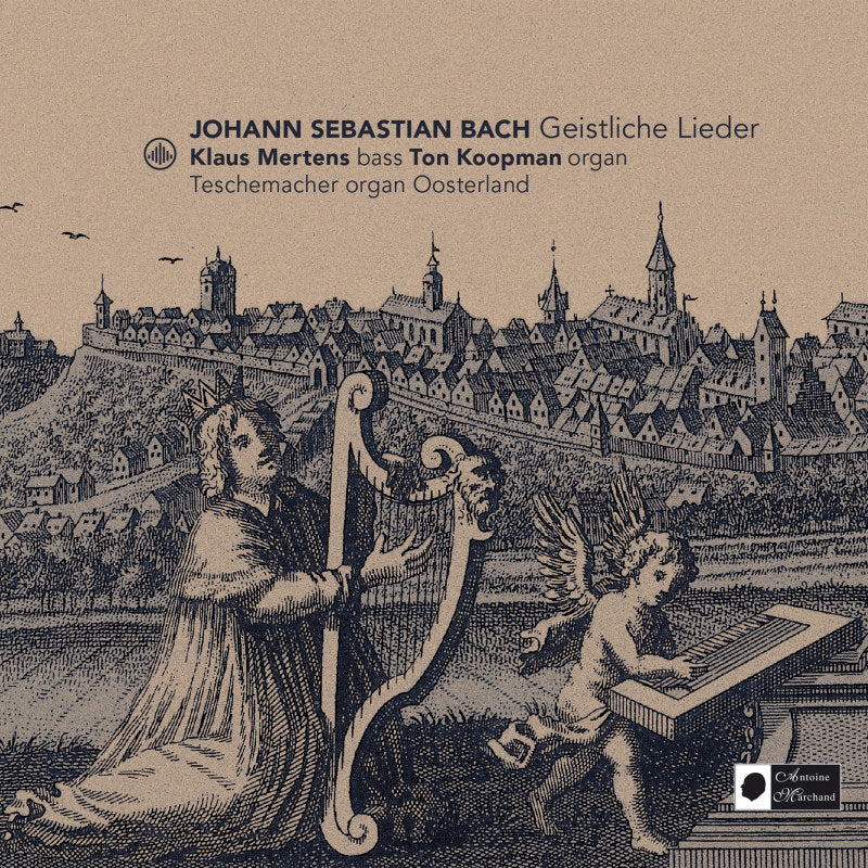Ton Koopman / Klaus Mertens - Geistliche lieder (Works By Johann Sebastian Bach, O-Card CD)