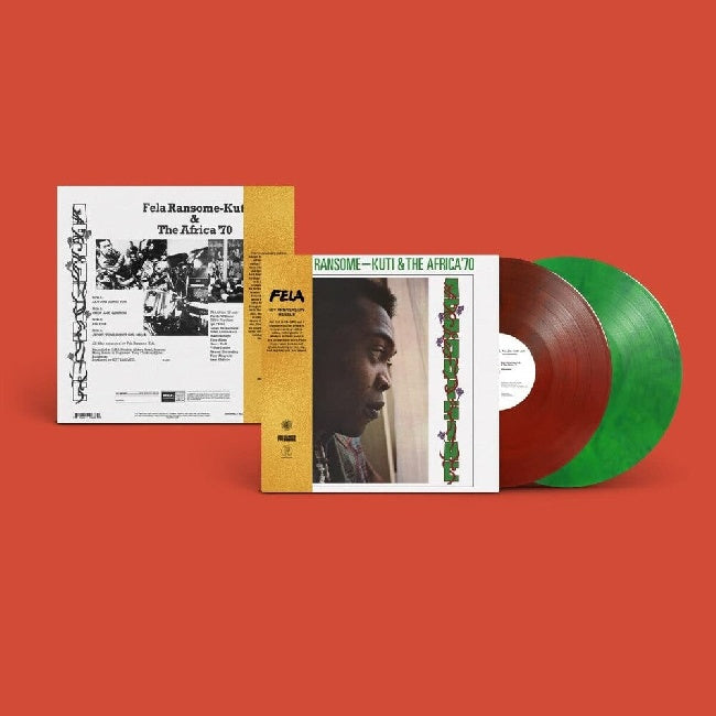 Kuti, Fela - Afrodisiac (50th Anniversary Green & Red Marble Vinyl, Obi Strip, Coloured Vinyl LP)