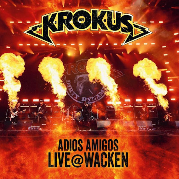 Krokus - Adios amigos live @ wacken (CD)
