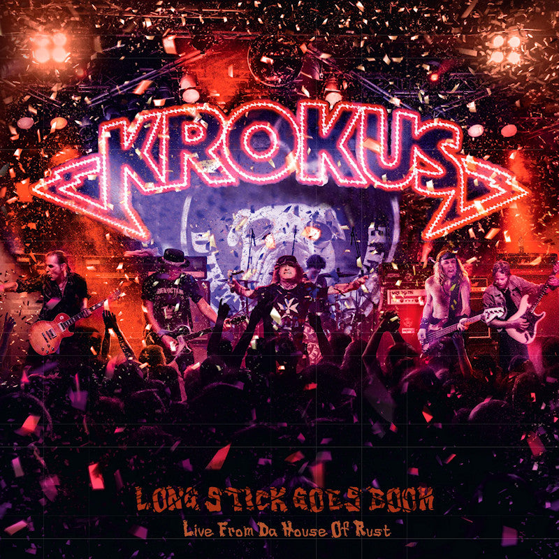 Krokus - Long stick goes boom (live from the house of rust) (Purple 180g, High Quality, Insert, Coloured Vinyl LP)