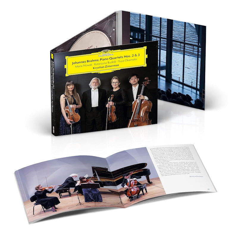 Krystian Zimerman, Maria Nowak, Katarzyna Budnik, - Brahms: piano quartets nos. 2 & 3 (CD)