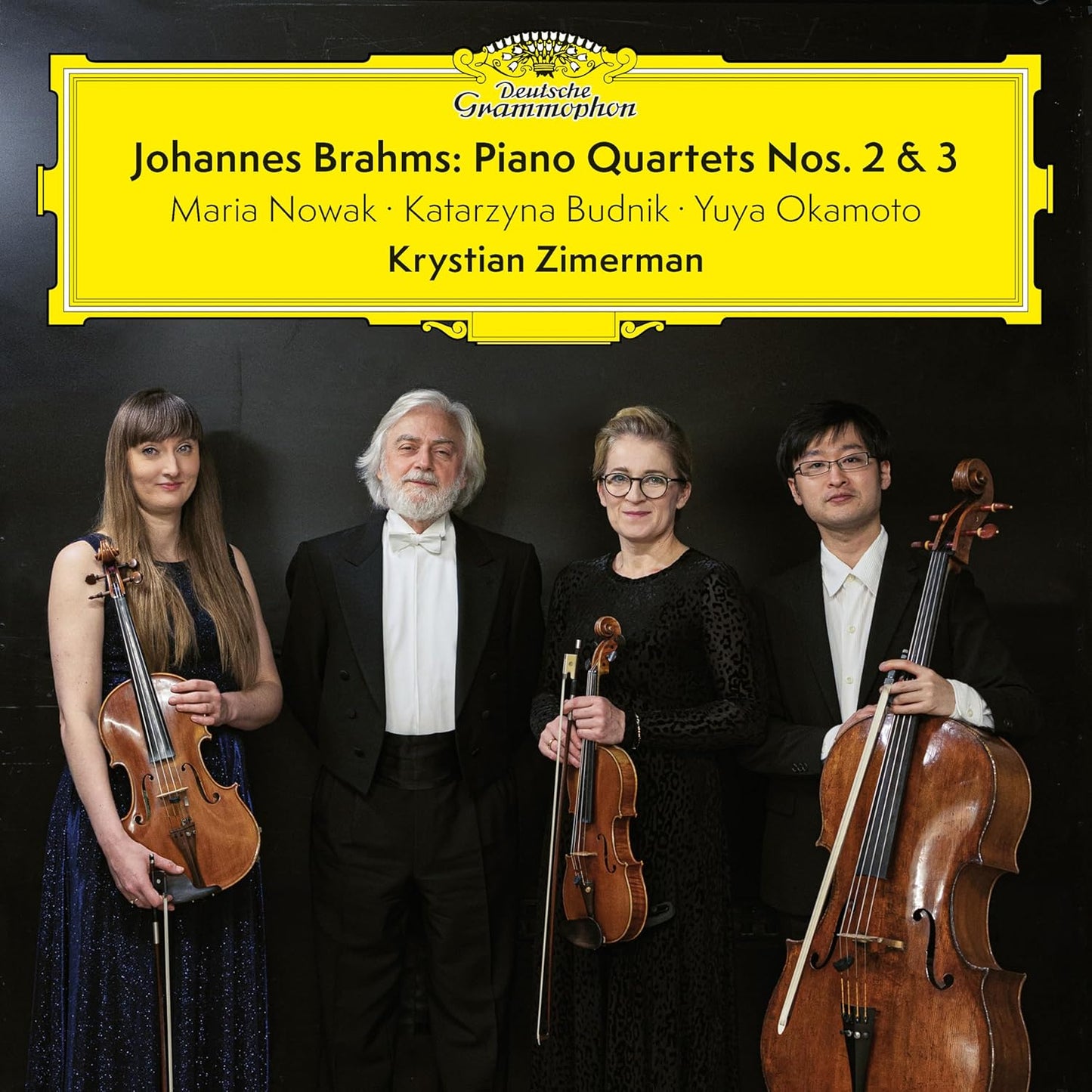 Krystian Zimerman, Maria Nowak, Katarzyna Budnik, - Brahms: piano quartets nos. 2 & 3 (180g, High Quality LP)