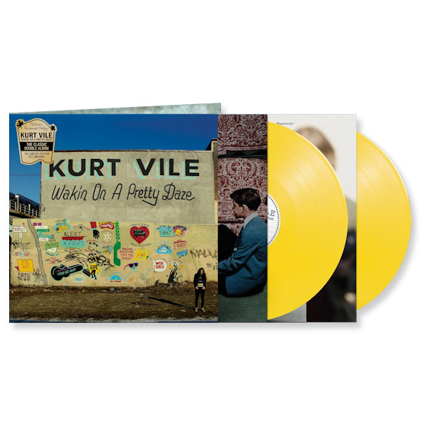 Vile, Kurt - Wakin on a pretty daze (2lp Gatefold Edition W/Download Code / Yellow Vinyl, Gatefold Sleeve LP)