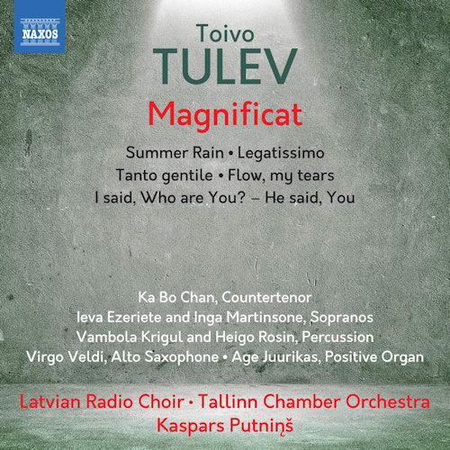T. Tulev - Magnificat (Latvian Radio Choir/Talinn Chamber Orchestra CD)