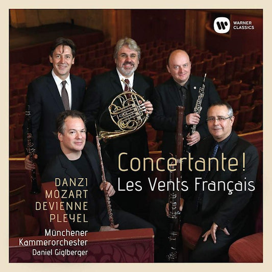 Les Vents Francais - Concertante (Works By Danzi/Mozart/Devienne/Pleyel CD)