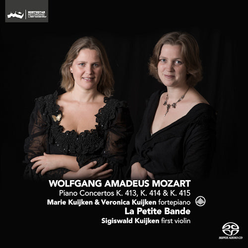 Wolfgang Amadeus Mozart - Piano concertos kv413-415 (.. Kv413-415 / La Petite Bande/Kuijken, Super Audio CD CD)