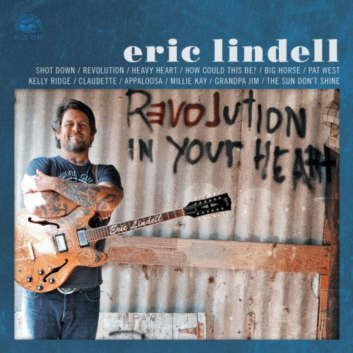 Eric Lindell - Revolution in your heart (.. In Your Heart / Orange Translucent Vinyl, Transparent, Coloured Vinyl LP)