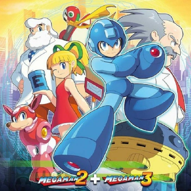 V/A (Various Artists) - Mega man 2 & 3 (By Takashi Tateishi, Yasuaki Fujita and Harumi Fujita LP)
