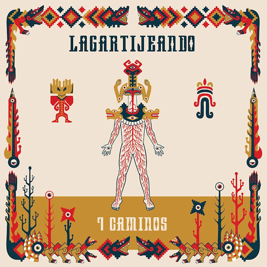 Lagartijeando - 7 caminos (Orange, Coloured Vinyl LP)